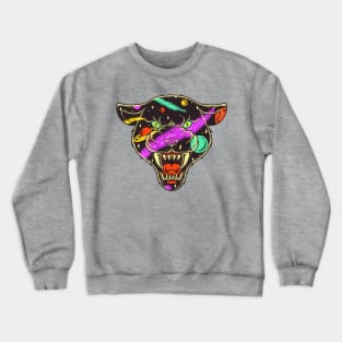 Galaxy Panther Crewneck Sweatshirt